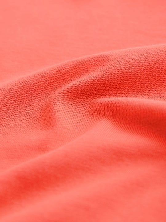 Coral Pink Short Sleeve Plain T-Shirt (3mths-7yrs)
