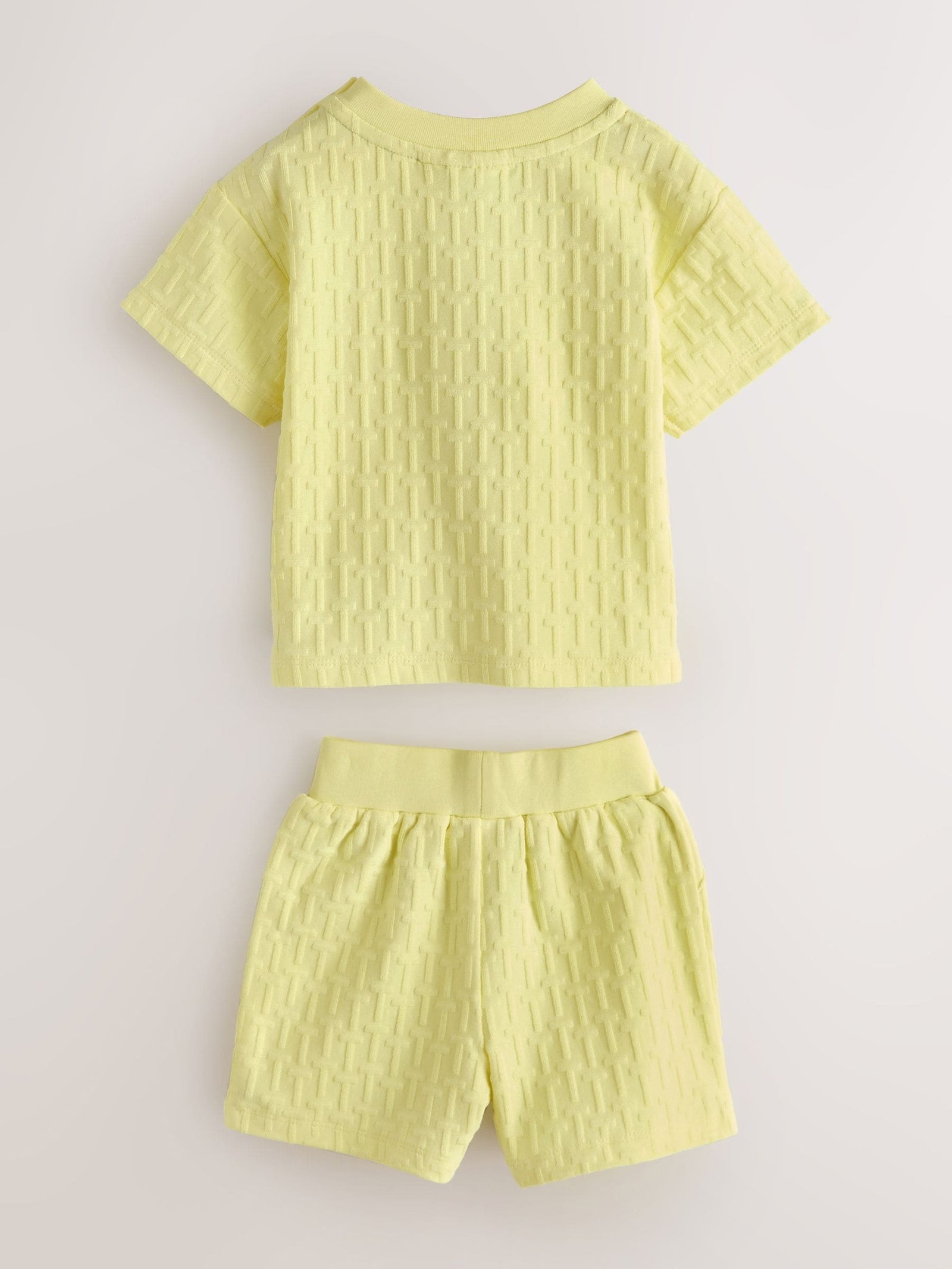 Baker by Ted Baker 'T' Textured T-Shirt and Shorts Set
