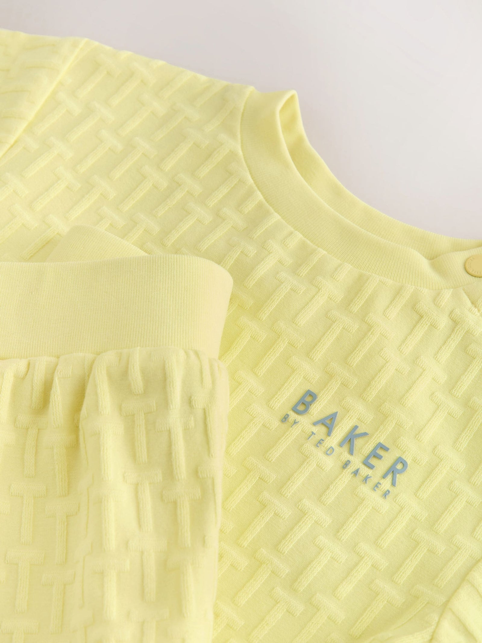 Baker by Ted Baker 'T' Textured T-Shirt and Shorts Set