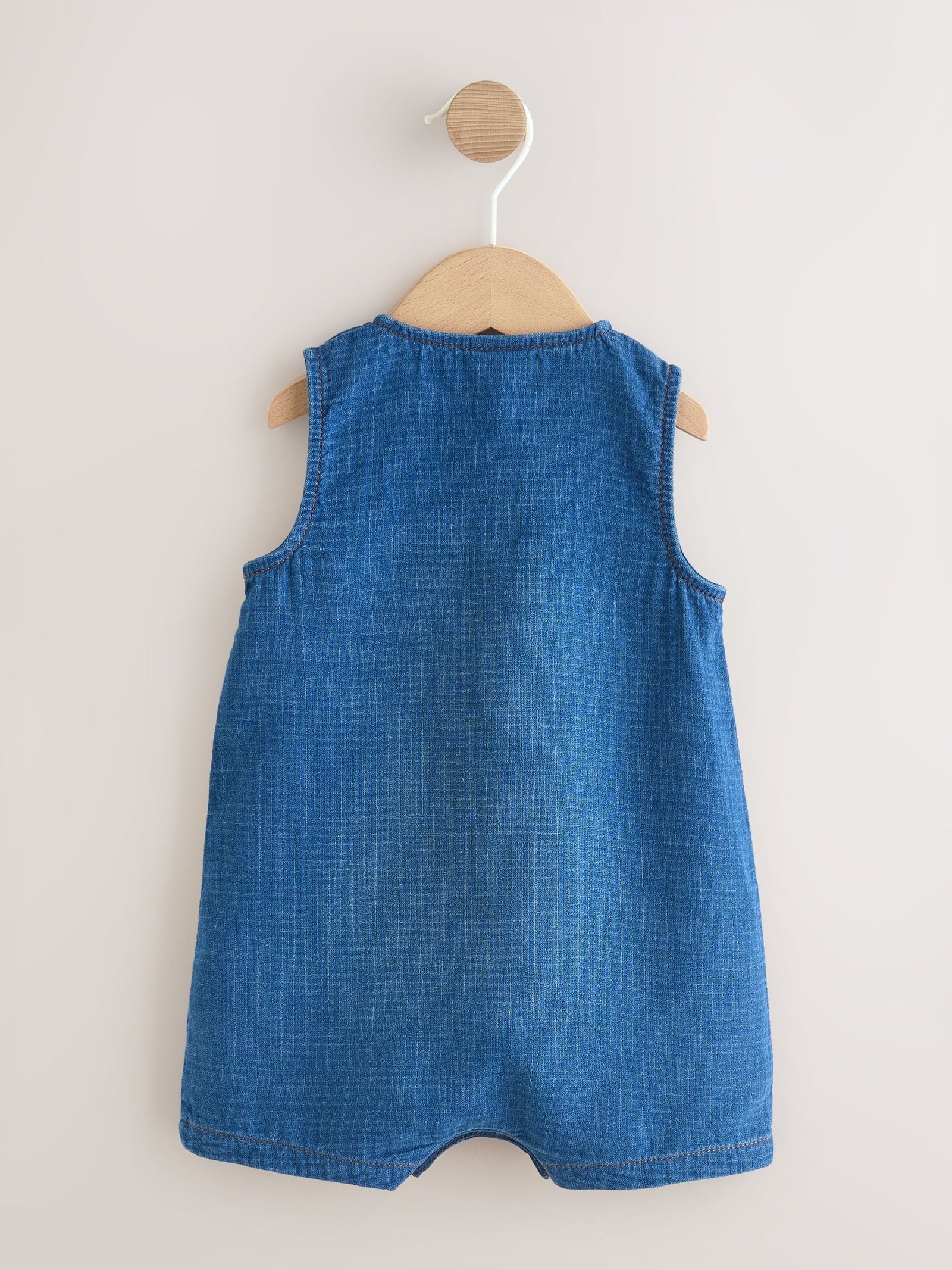 Navy Blue Jersey Baby Rompers (0mths-3yrs)