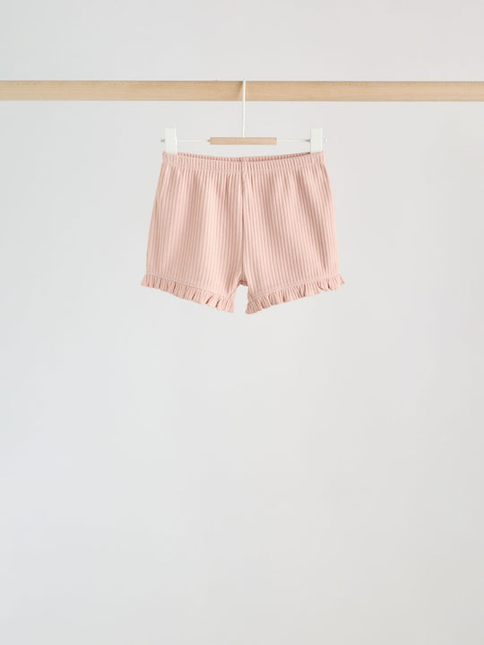 Pink Baby Shorts 4 Pack (0mths-2yrs)