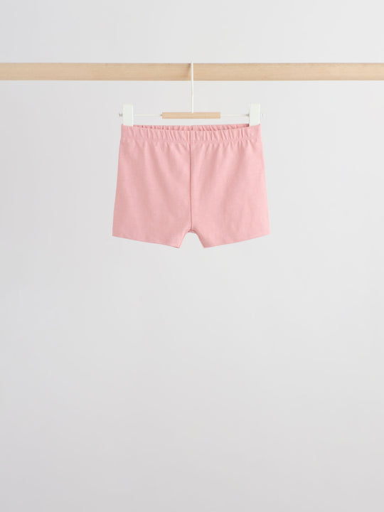 Pink Baby Shorts 4 Pack (0mths-2yrs)