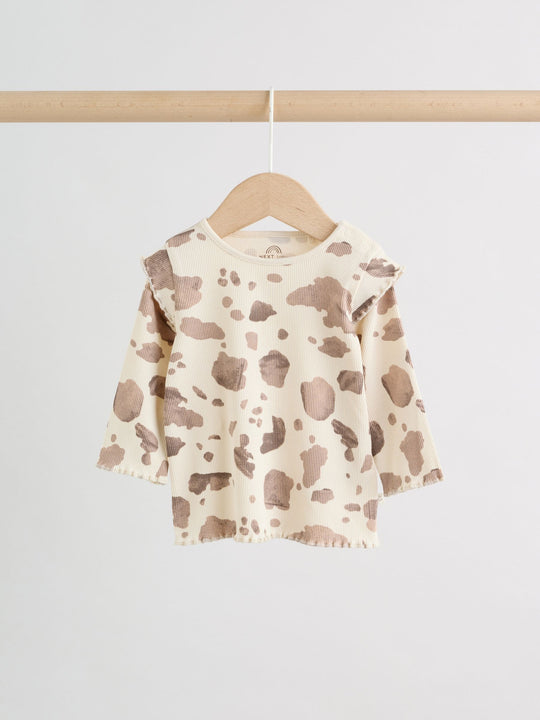 Brown Cow Baby Top and Leggings Set 2 Piece (0mths-2yrs)