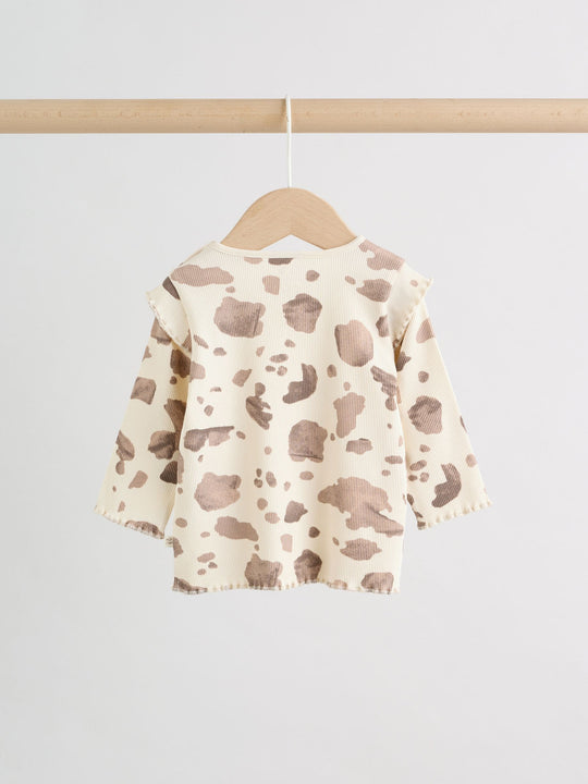 Brown Cow Baby Top and Leggings Set 2 Piece (0mths-2yrs)
