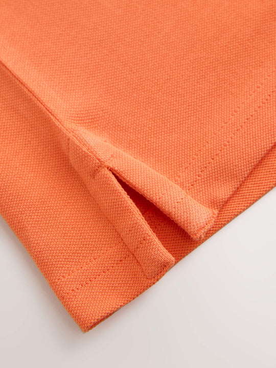 Stag Orange Short Sleeve Polo Shirt (3-16yrs)