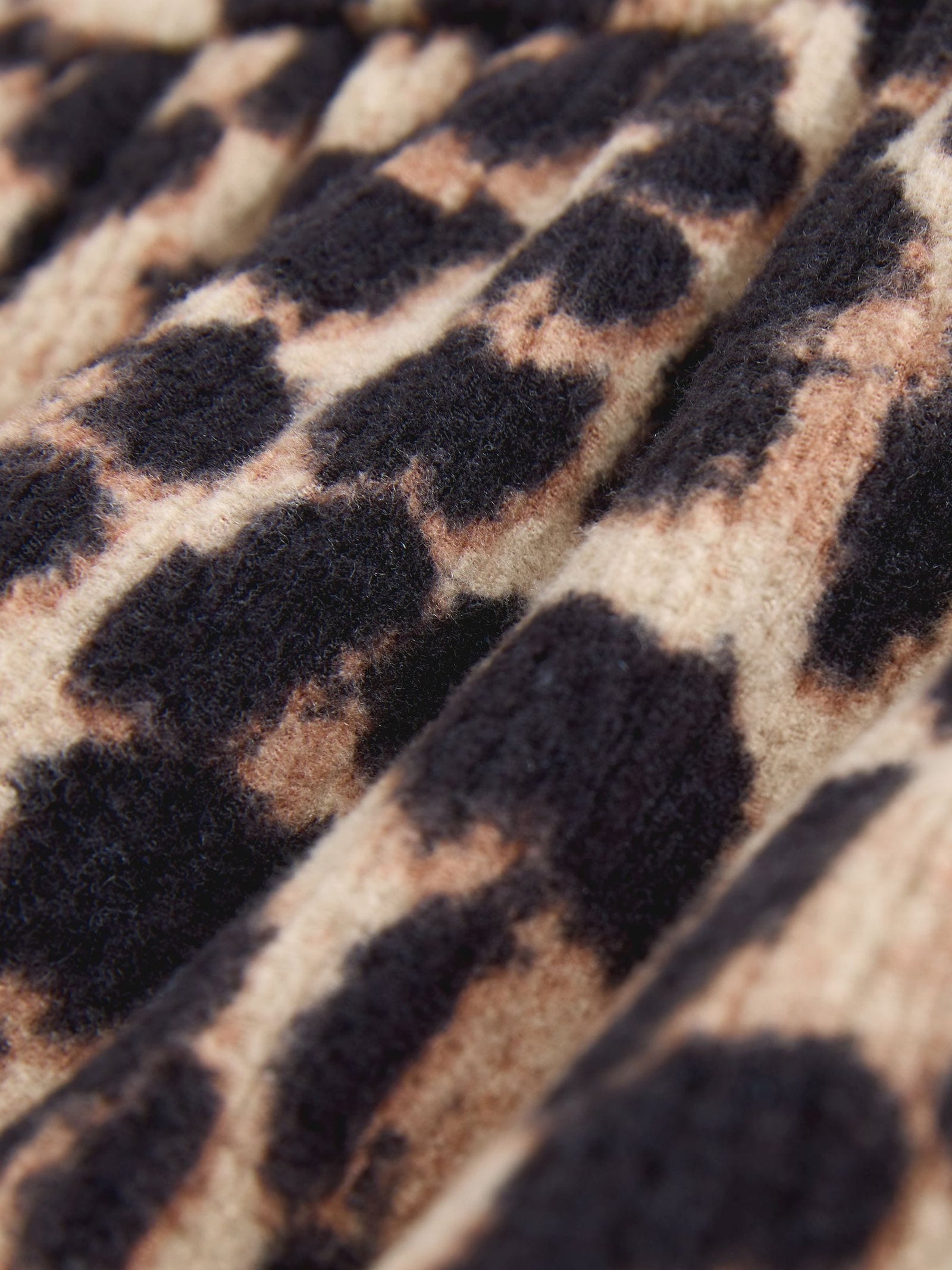 Animal Print Long Sleeve Jersey Dress (3-16yrs)