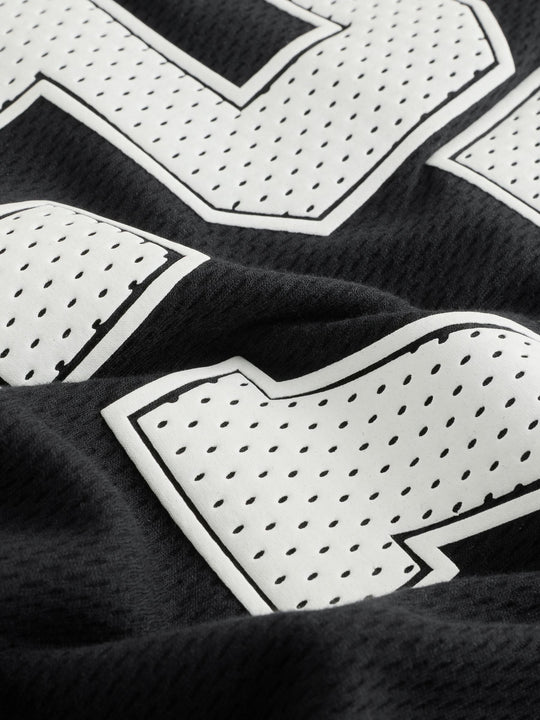 Black/White Varsity Short Sleeve T-Shirt (3-16yrs)
