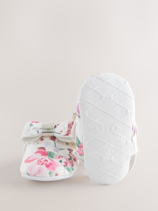 Baker by Ted Baker Baby Mule Clog Bow Padders Sandals