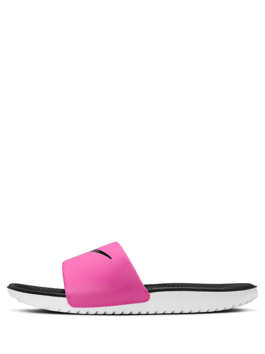 Nike Black/White Kawa Junior Youth Sliders