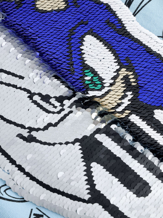 Blue Sequin Sonic T-Shirt (3-16yrs)