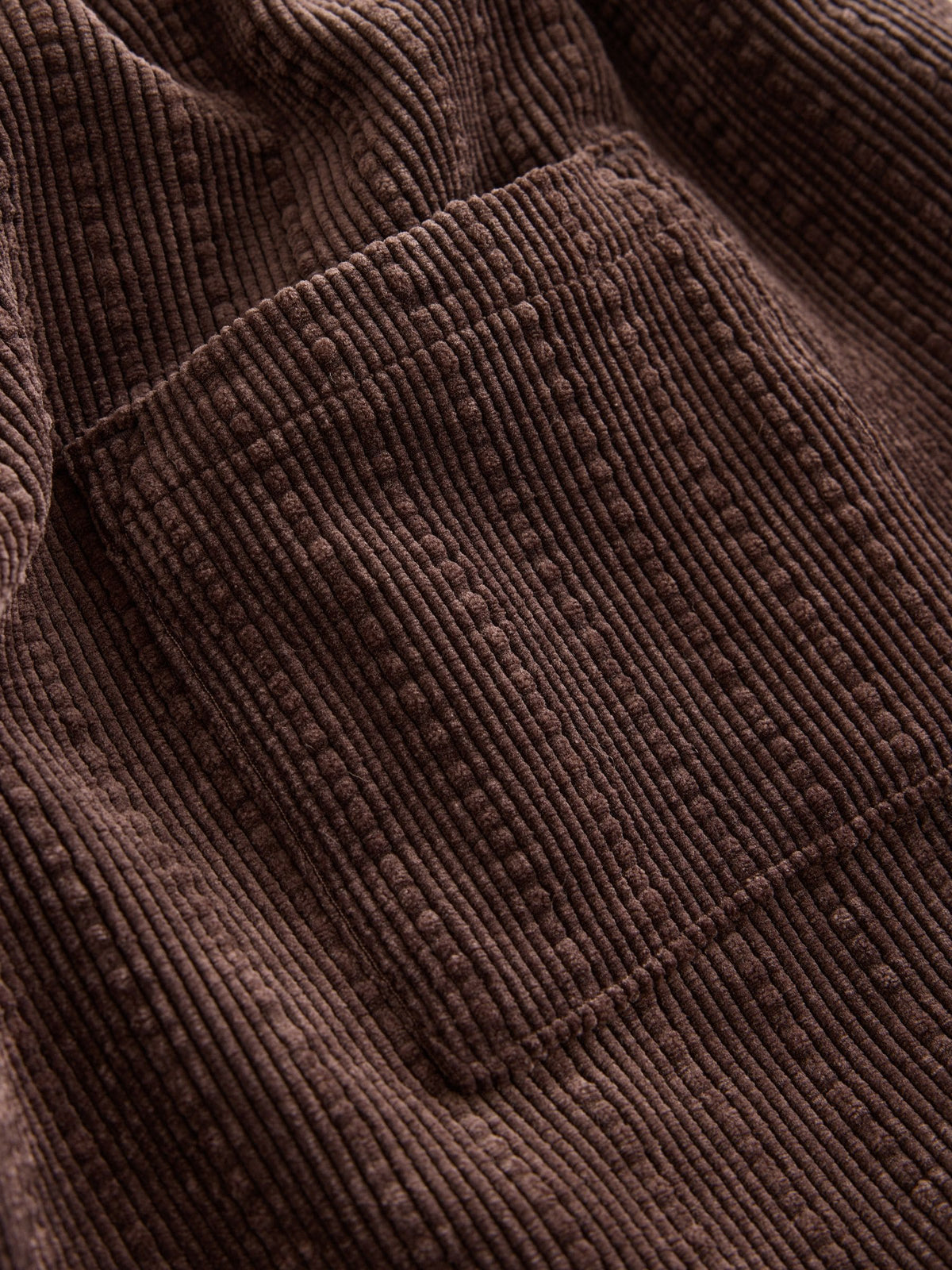 Chocolate Brown Sleeveless Cord Pinafore (3mths-8yrs)