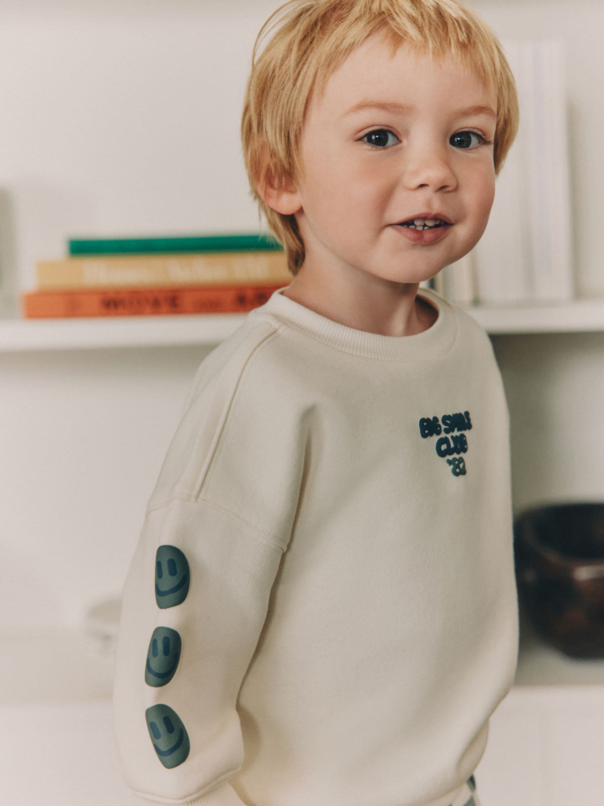 White and Green Long Sleeve Top and Trousers Set (3mths-7yrs)