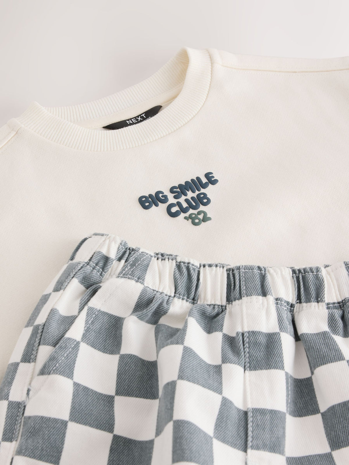 White and Green Long Sleeve Top and Trousers Set (3mths-7yrs)