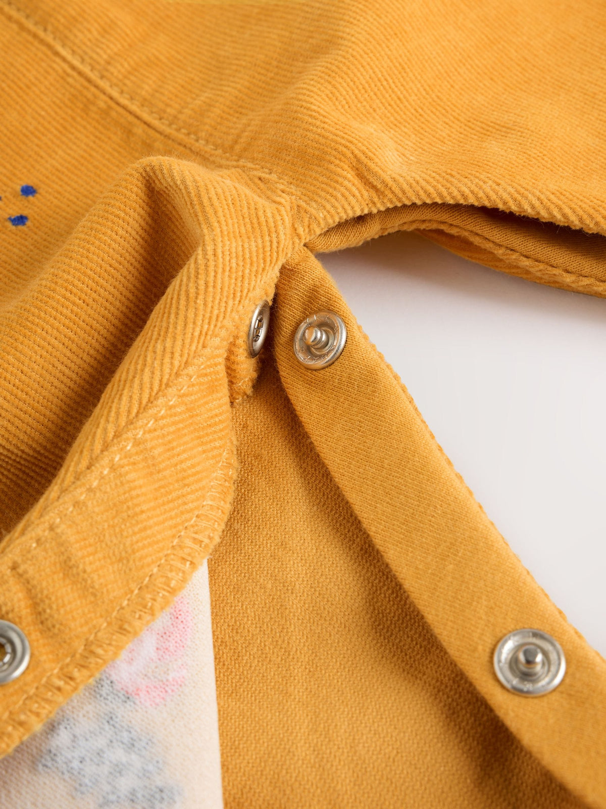 Yellow Transport Cord Dungarees and Bodysuit Baby Set (0mths-3yrs)