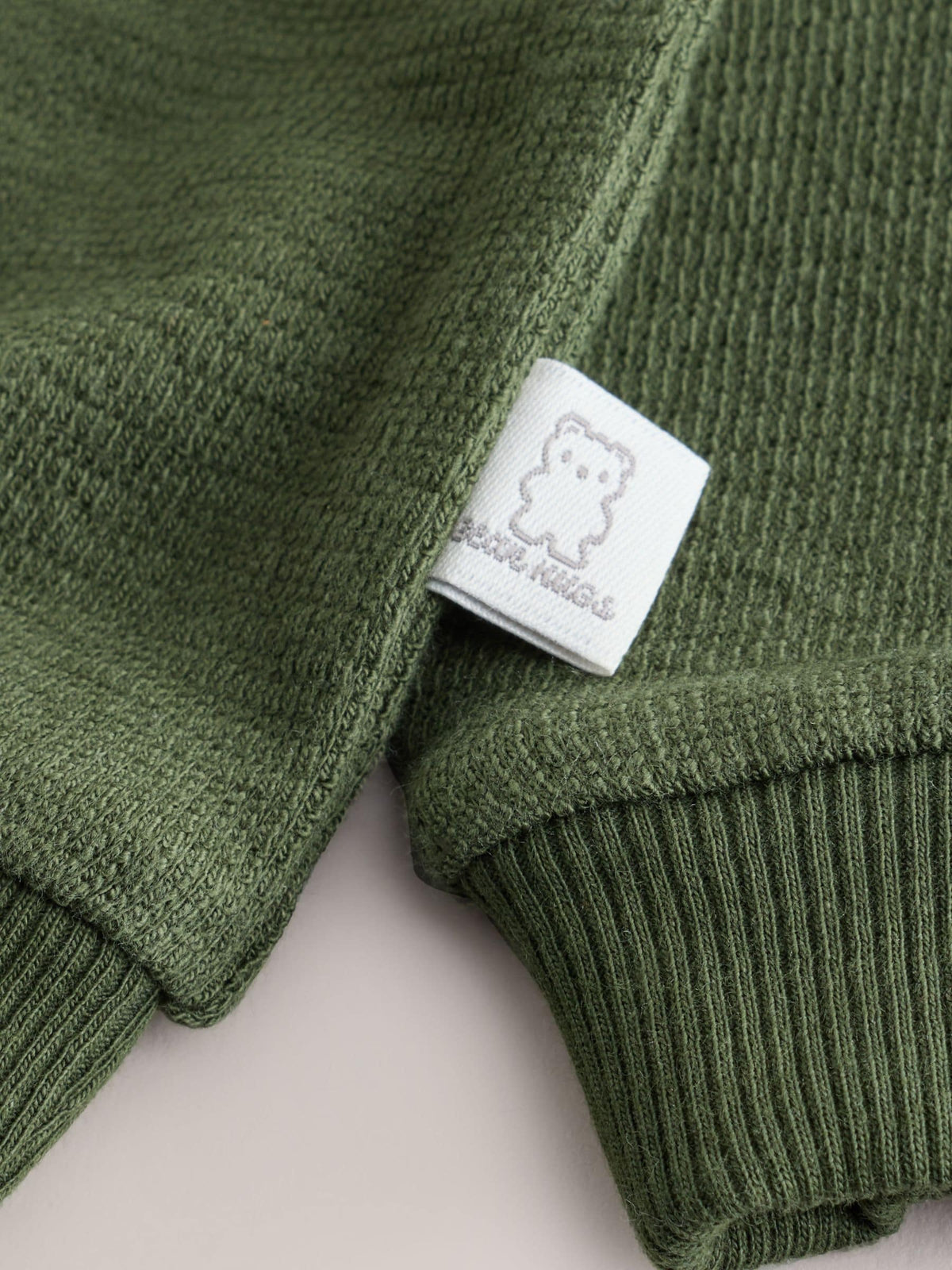 Green Stripe Sweat Top and Trousers Baby Set (0mths-2yrs)