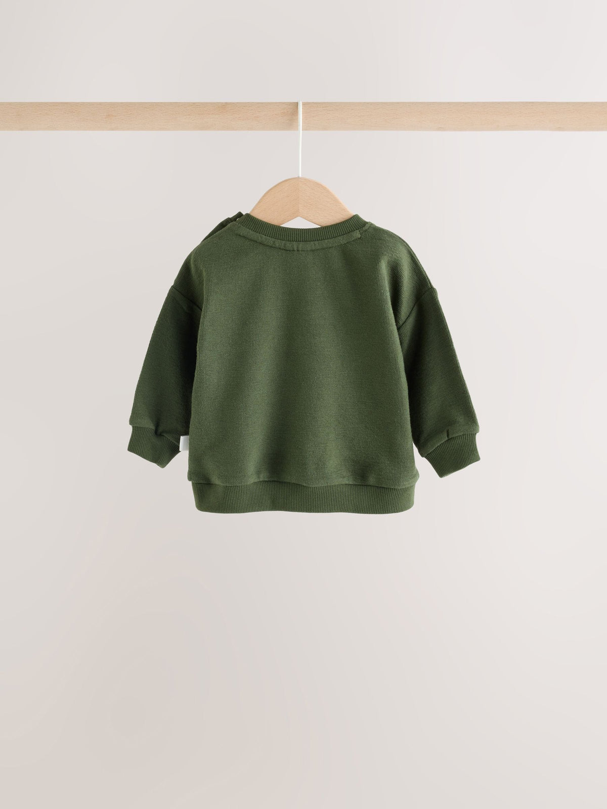 Green Stripe Sweat Top and Trousers Baby Set (0mths-2yrs)