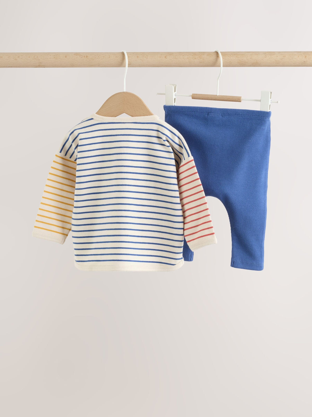 Red/Blue Safari Animals Top and Leggings Baby Set (0mths-2yrs)