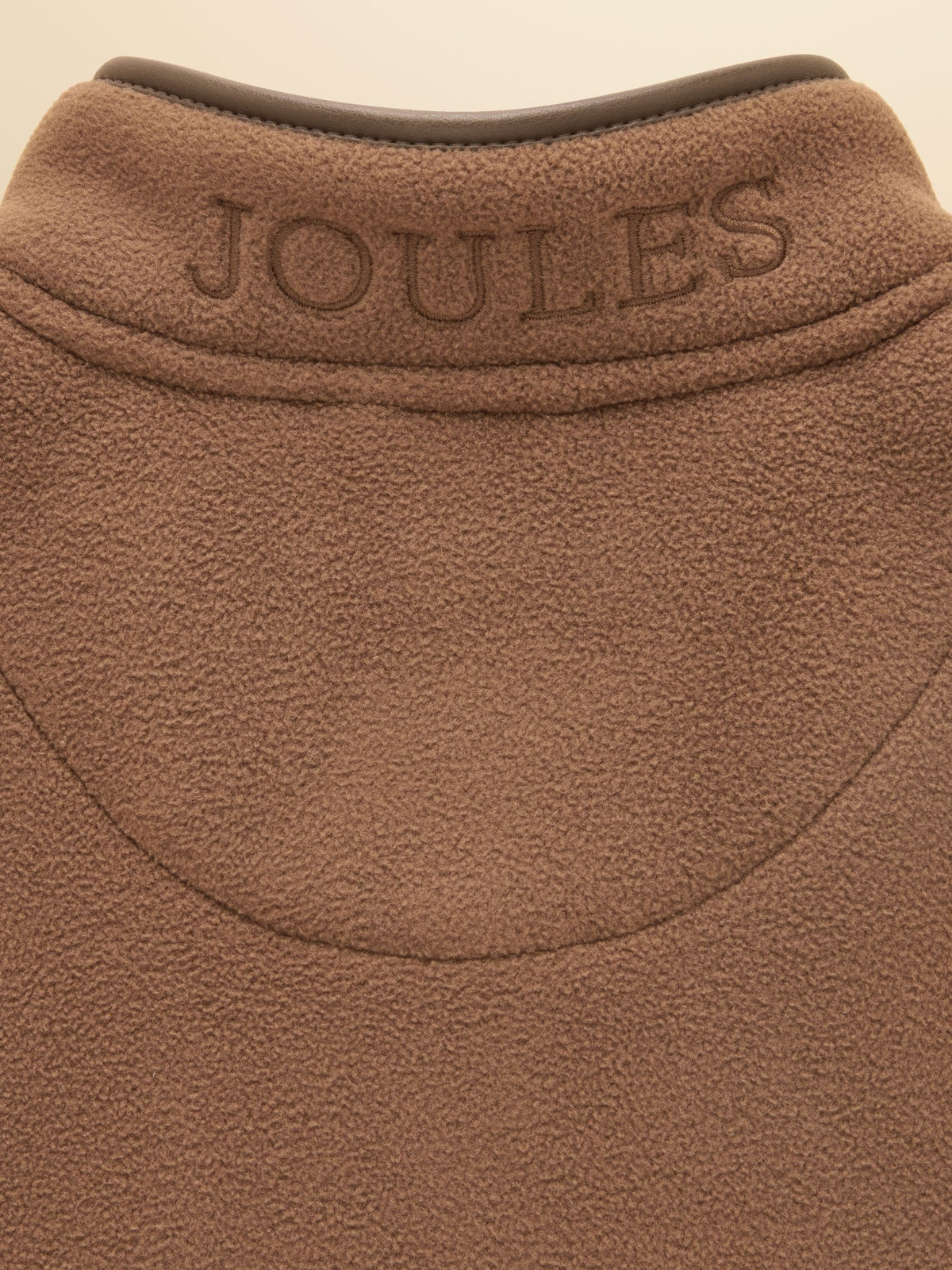 Joules Kids' Heritage Chocolate Brown Fleece Gilet