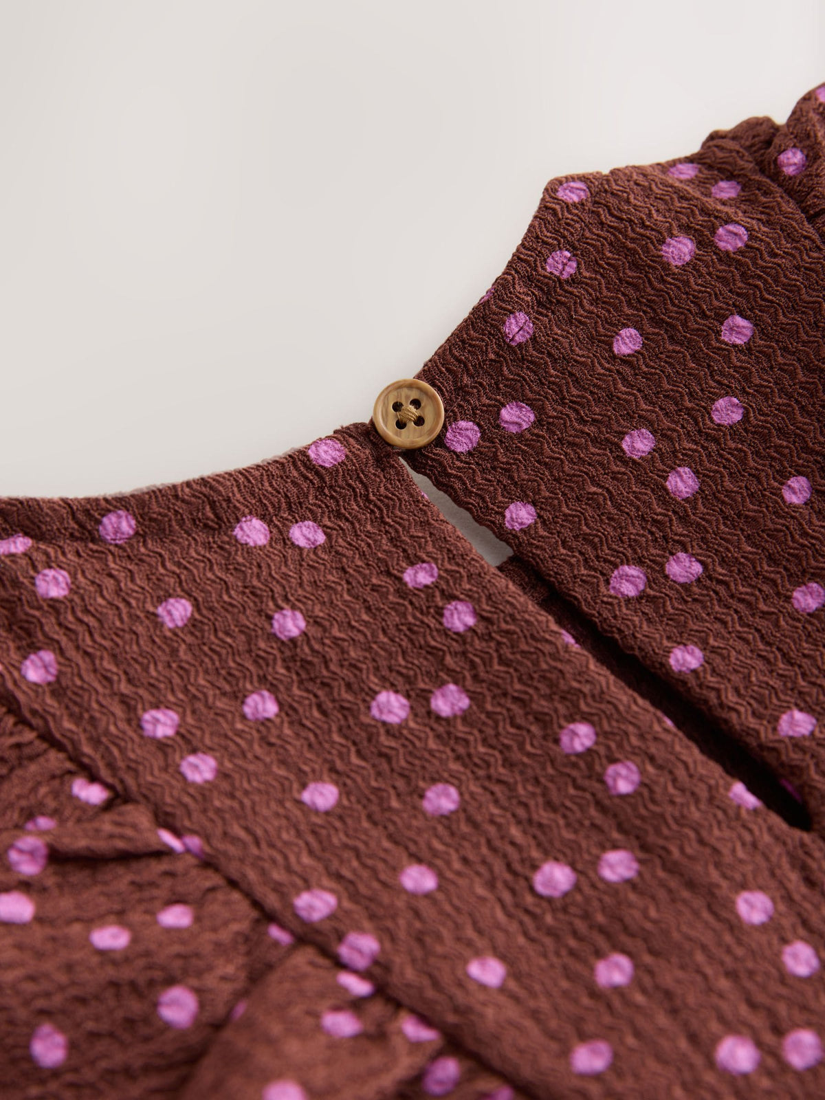 Brown Tiered Summer Dress (3mths-7yrs)