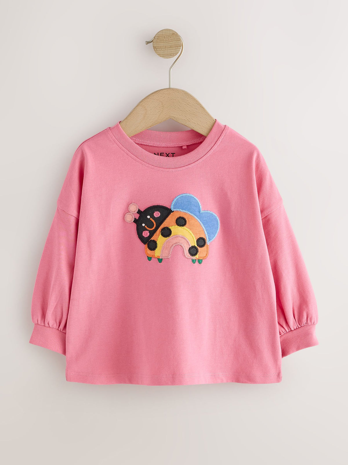 Navy Ladybird Long Sleeve T-Shirts 4 Pack (3mths-7yrs)