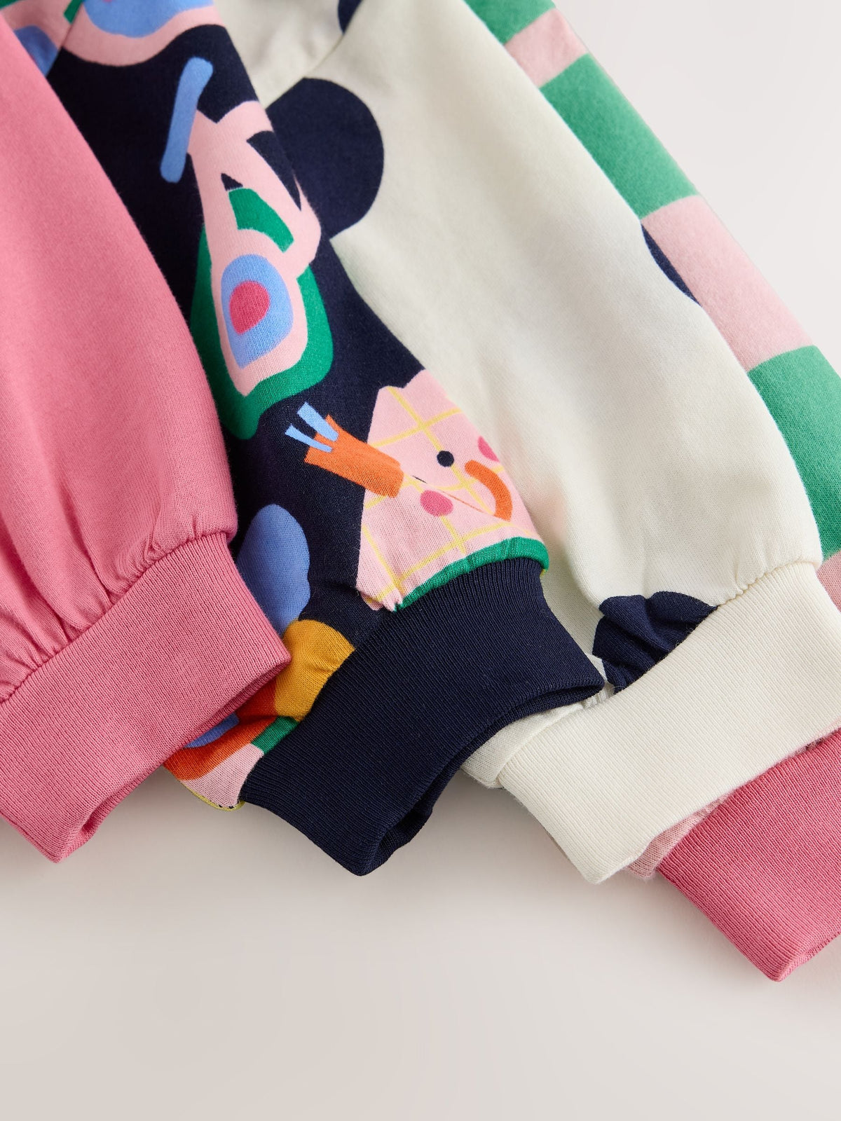 Navy Ladybird Long Sleeve T-Shirts 4 Pack (3mths-7yrs)