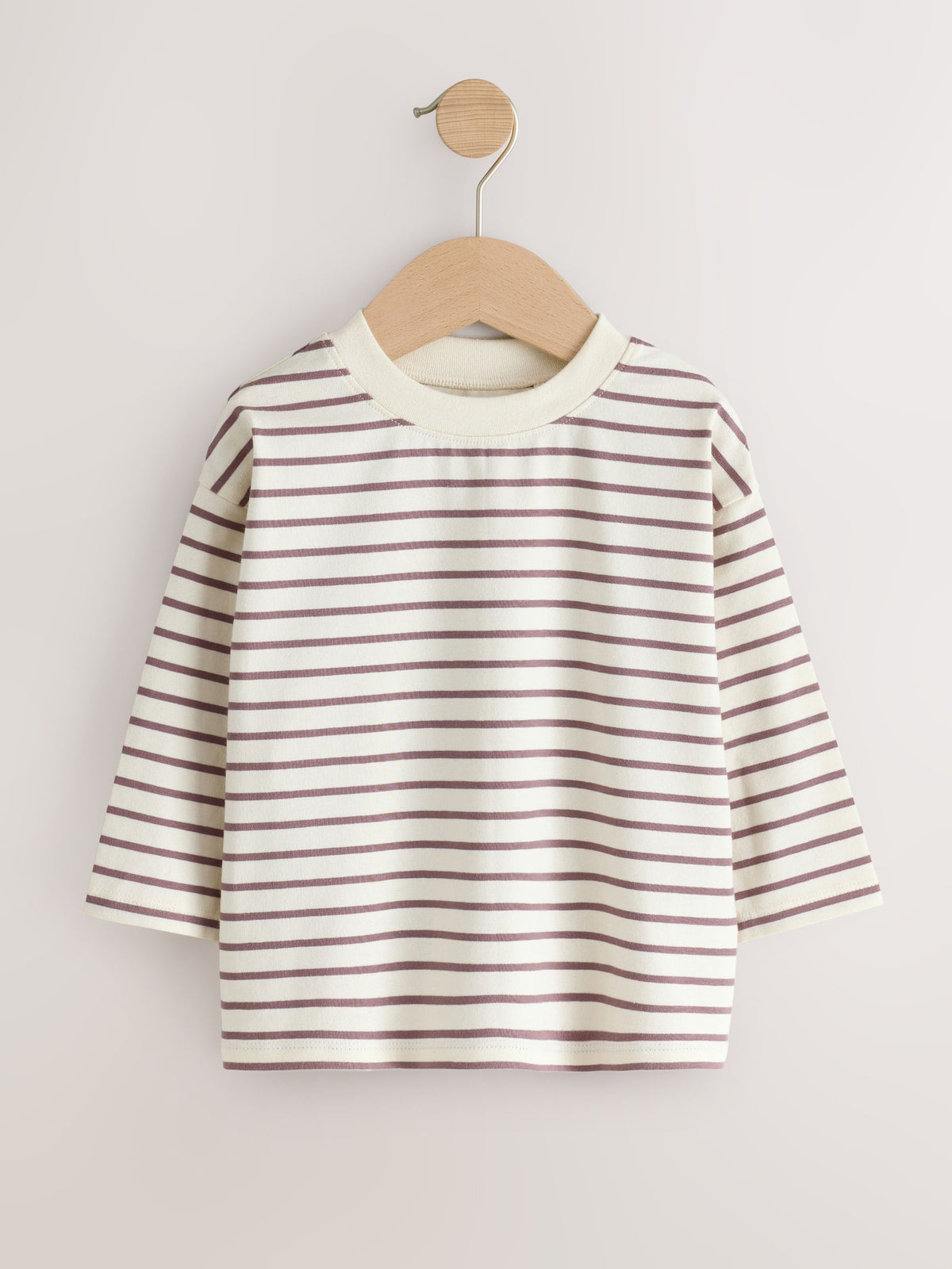 Neutral Pink Long Sleeve T-Shirts 7 Pack (3mths-7yrs)