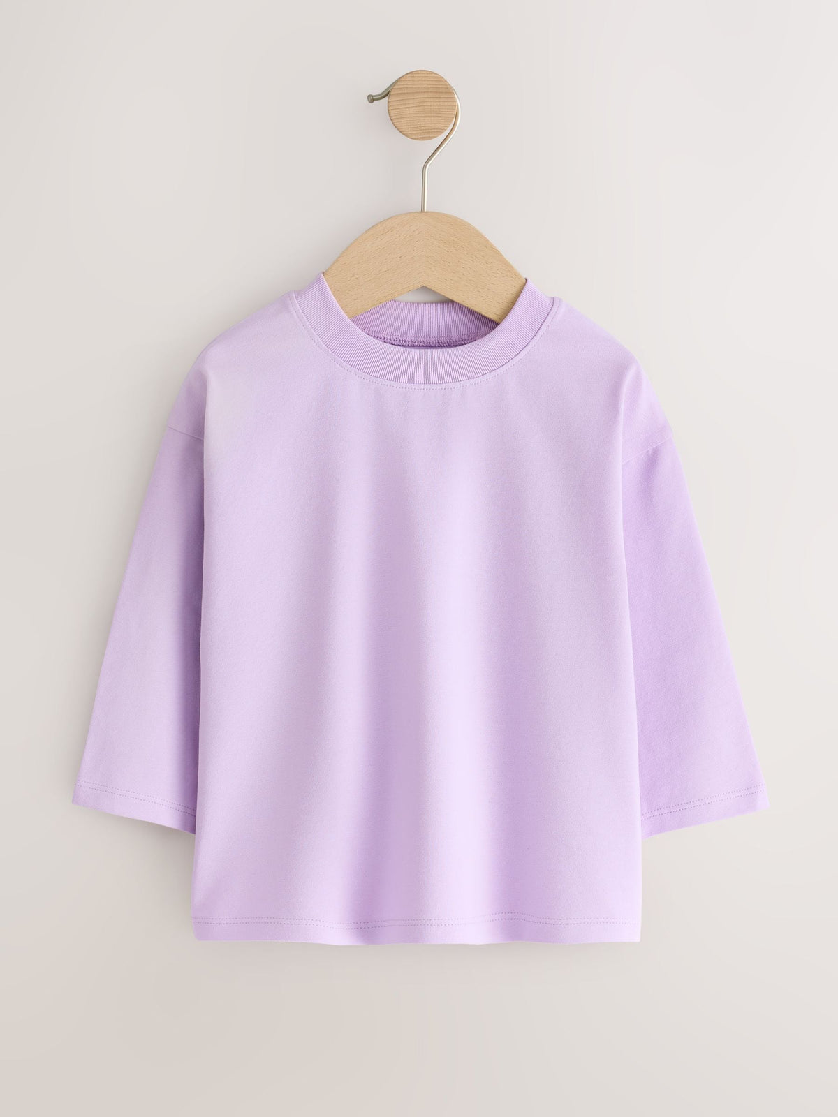 Neutral Pink Long Sleeve T-Shirts 7 Pack (3mths-7yrs)