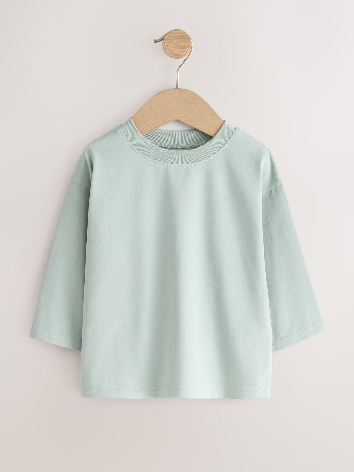 Neutral Pink Long Sleeve T-Shirts 7 Pack (3mths-7yrs)