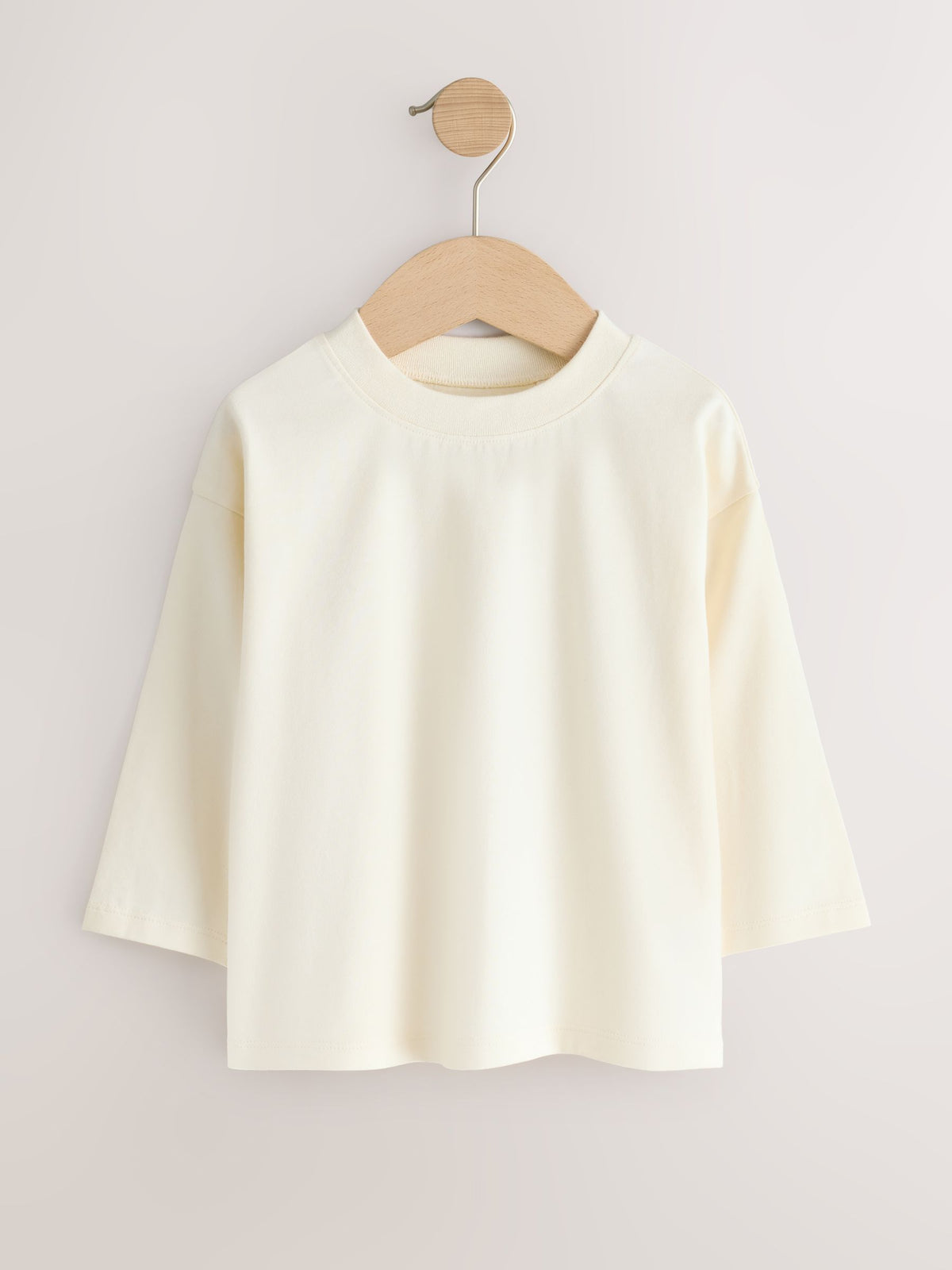 Neutral Pink Long Sleeve T-Shirts 7 Pack (3mths-7yrs)