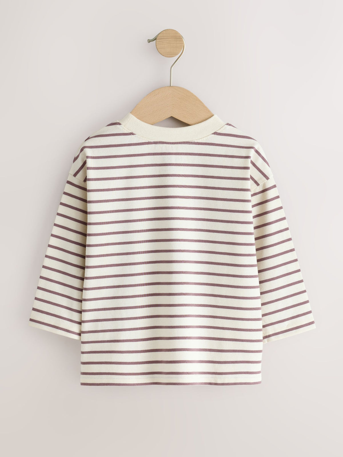 Neutral Pink Long Sleeve T-Shirts 7 Pack (3mths-7yrs)