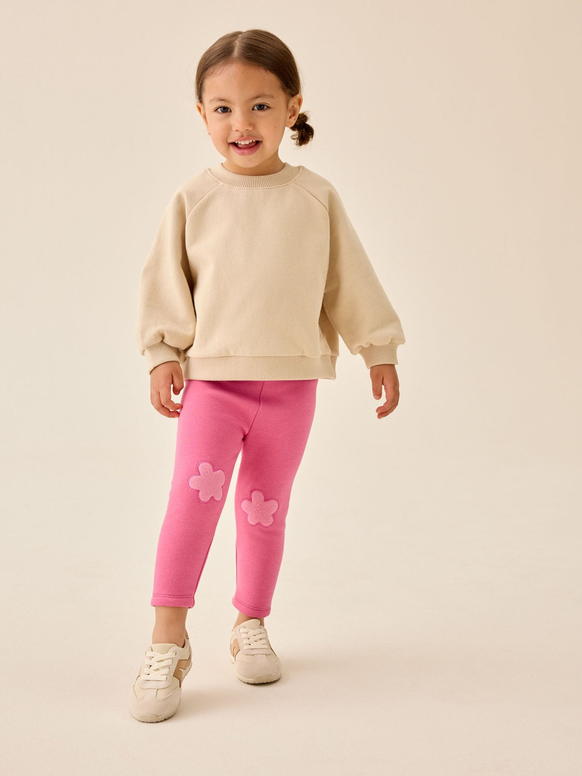 Pink Cosy Fleece Lined Leggings (3mths-7yrs)
