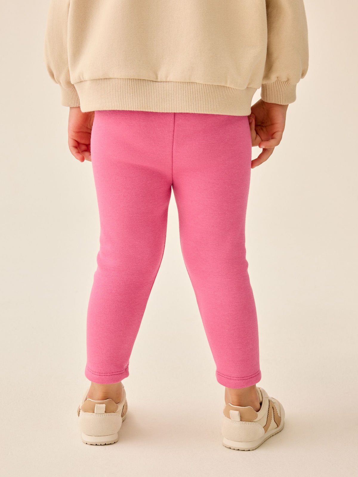 Pink Cosy Fleece Lined Leggings (3mths-7yrs)