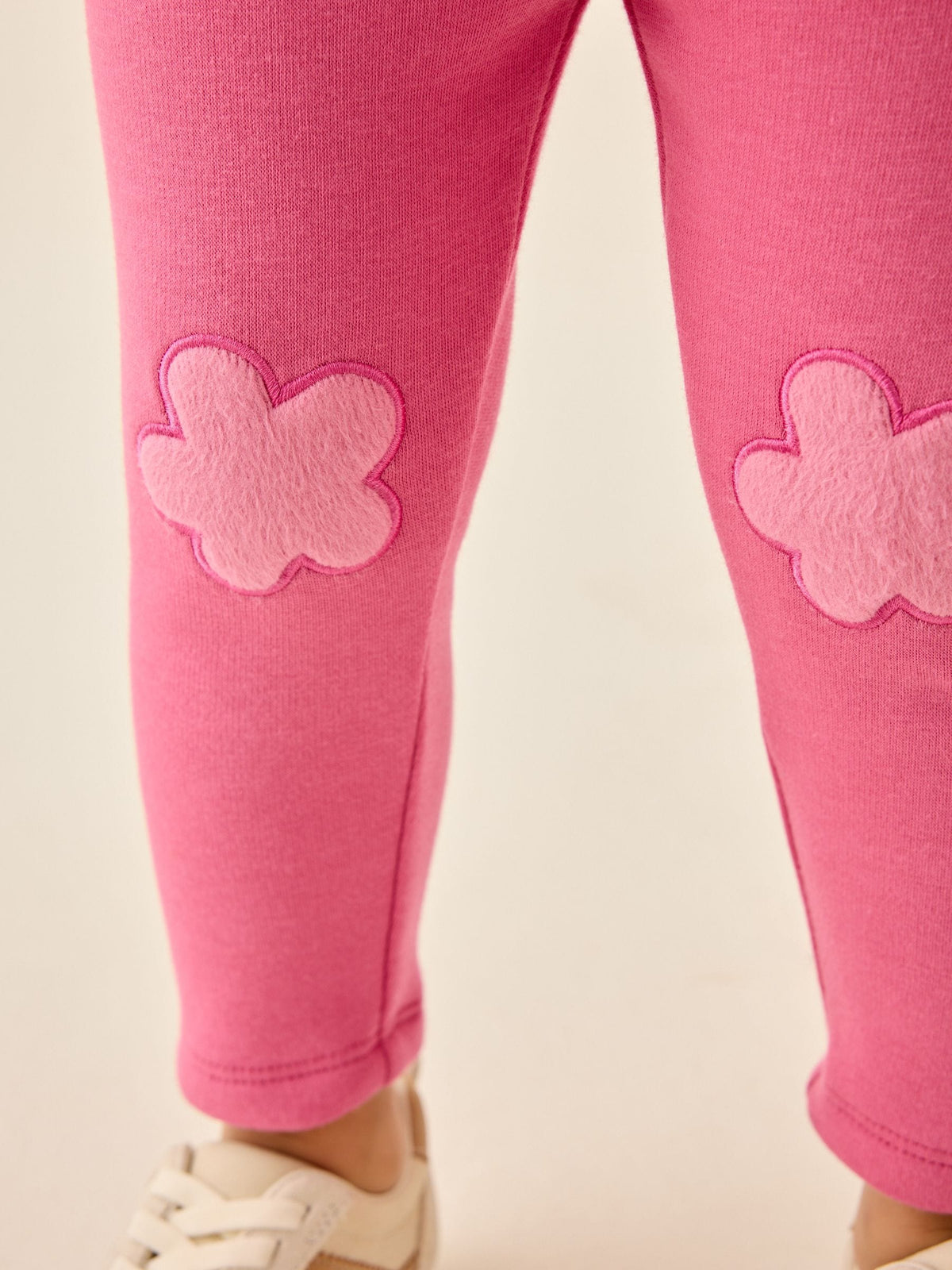 Pink Cosy Fleece Lined Leggings (3mths-7yrs)