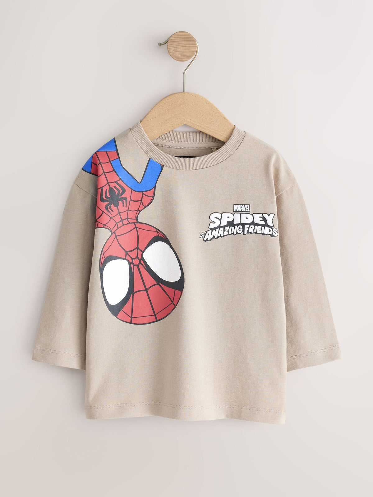 Cement Spidey Long Sleeve T-Shirt (9mths-8yrs)