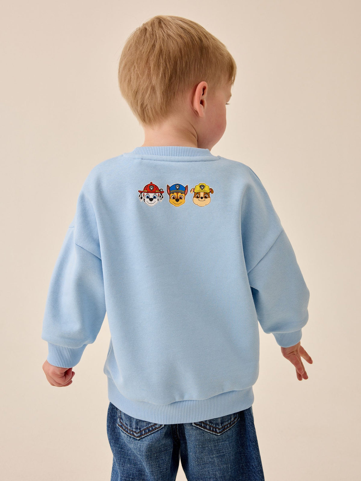 Blue Paw Patrol Printed Crew Sweatshirt (9mths-8yrs)
