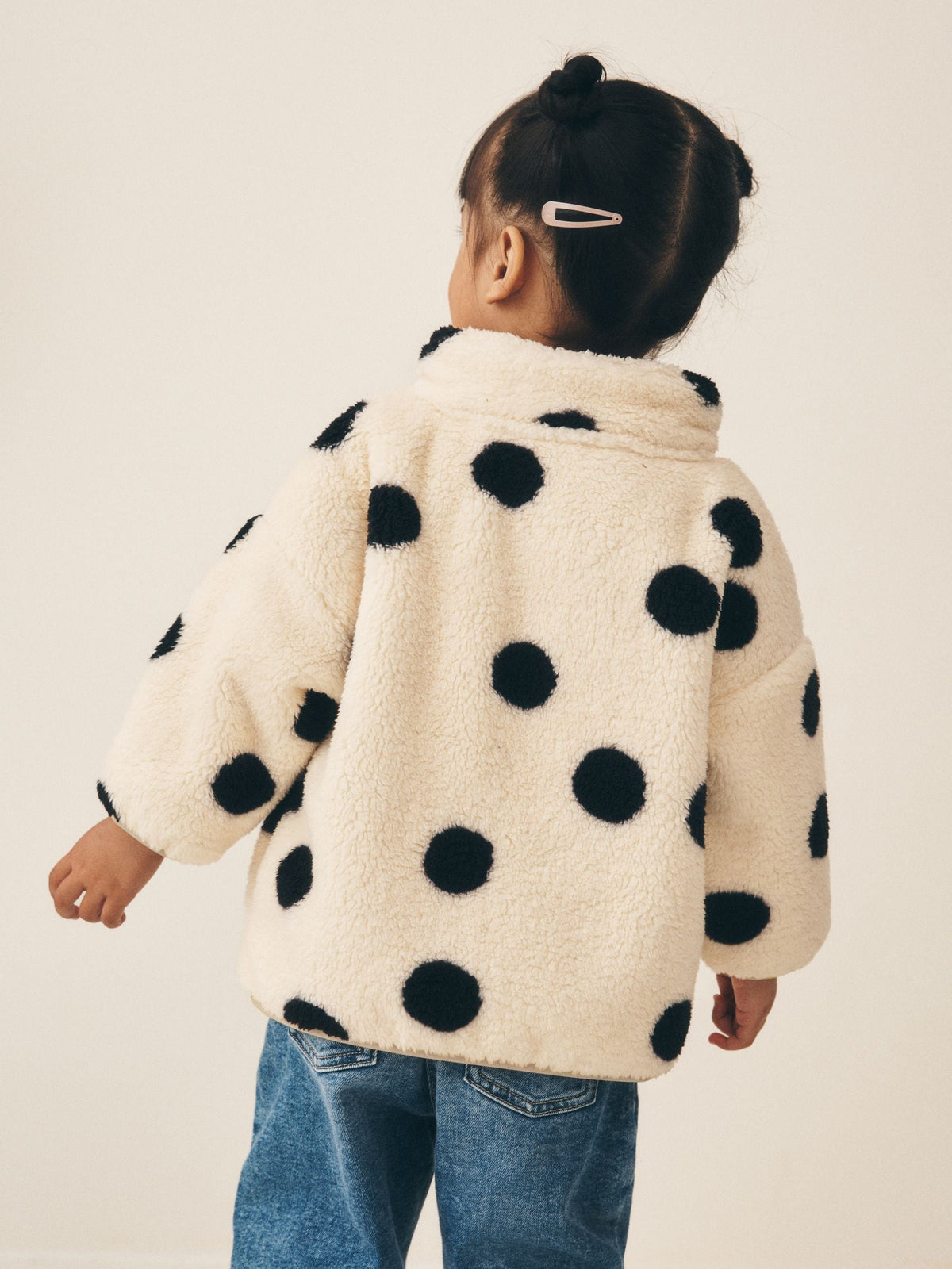 Mono Spot Half Zip Fleece (3mths-7yrs)