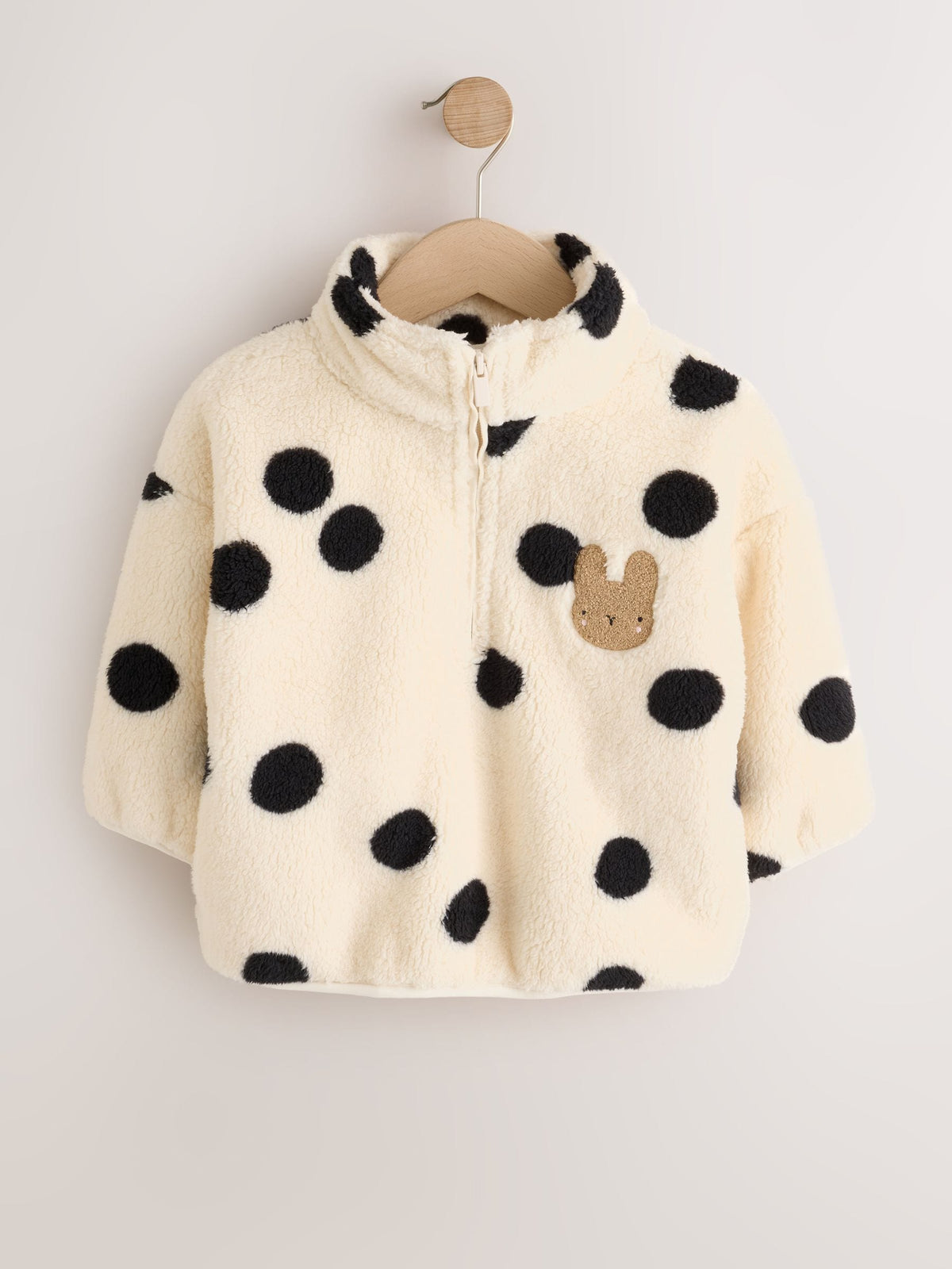 Mono Spot Half Zip Fleece (3mths-7yrs)