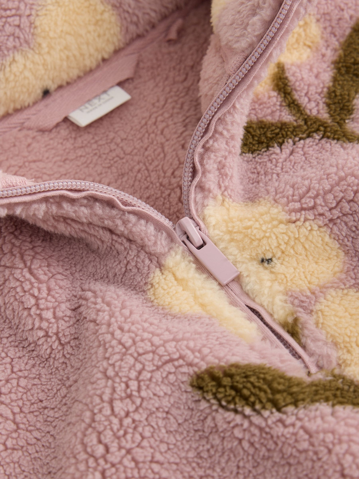Mauve Purple Half Zip Fleece (3mths-7yrs)