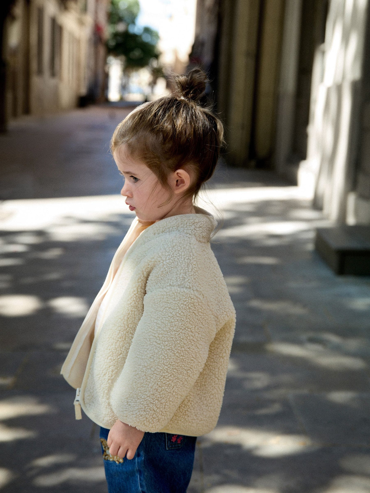 Cream Zip Up Fleece (3mths-7yrs)