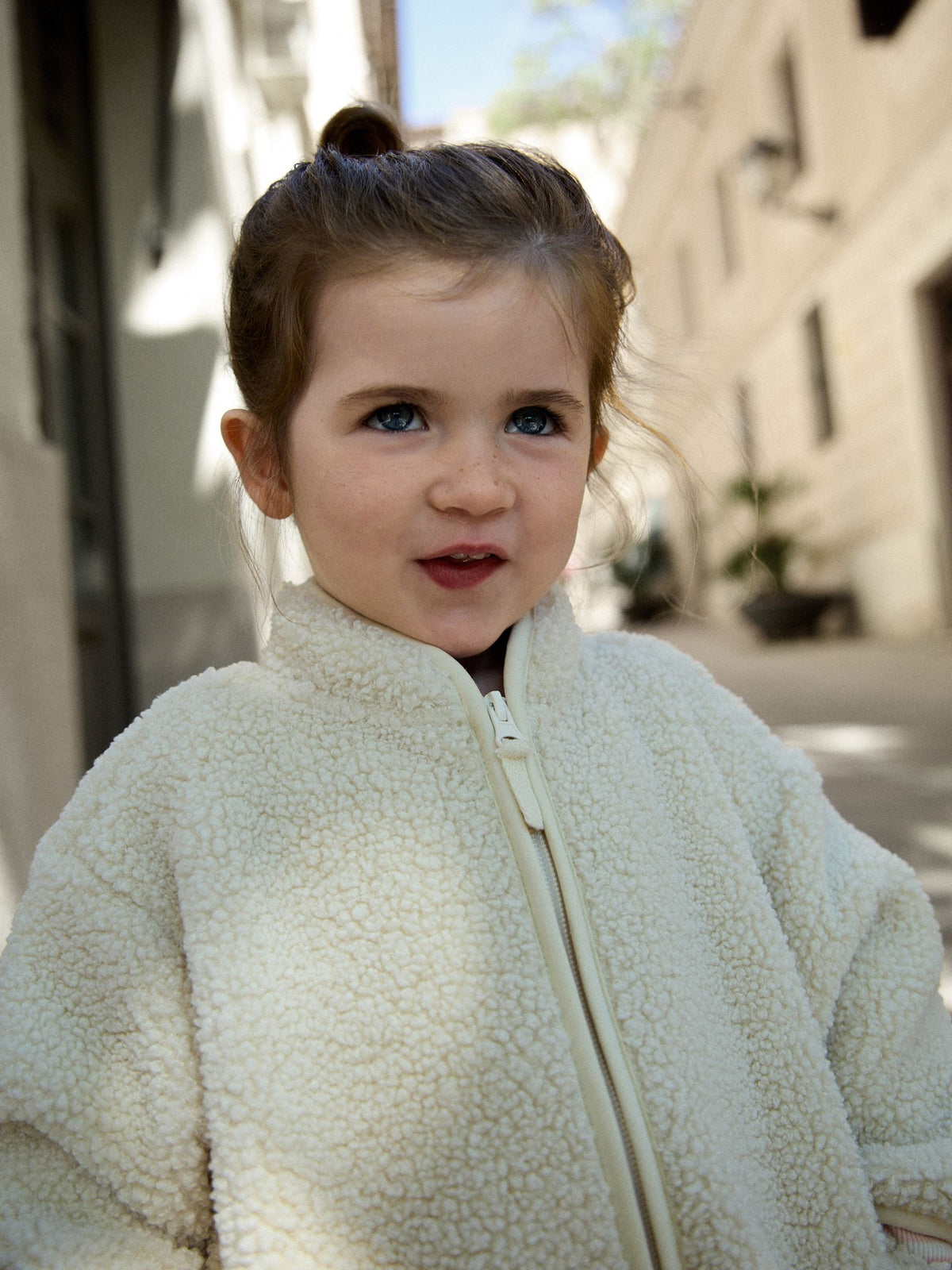 Cream Zip Up Fleece (3mths-7yrs)