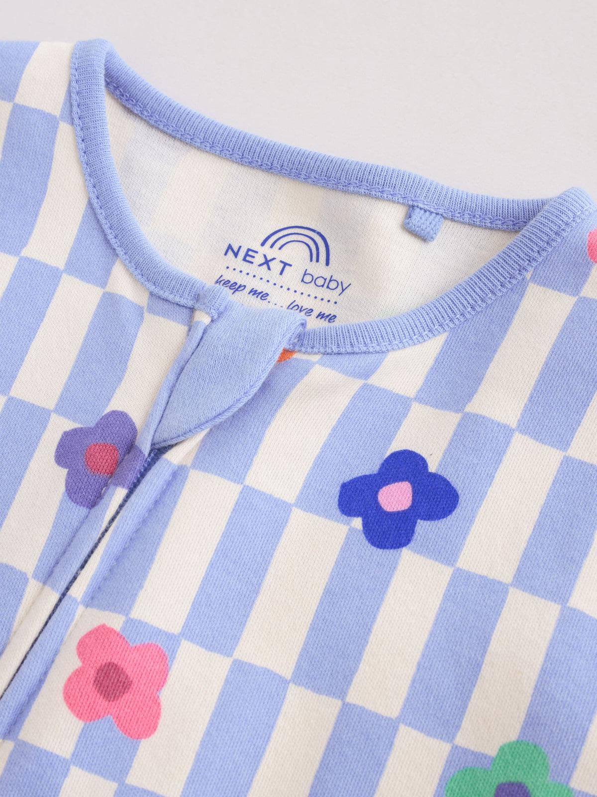 Bright Rainbow Two Way Zip Sleepsuits 3 Pack (0mths-2yrs)