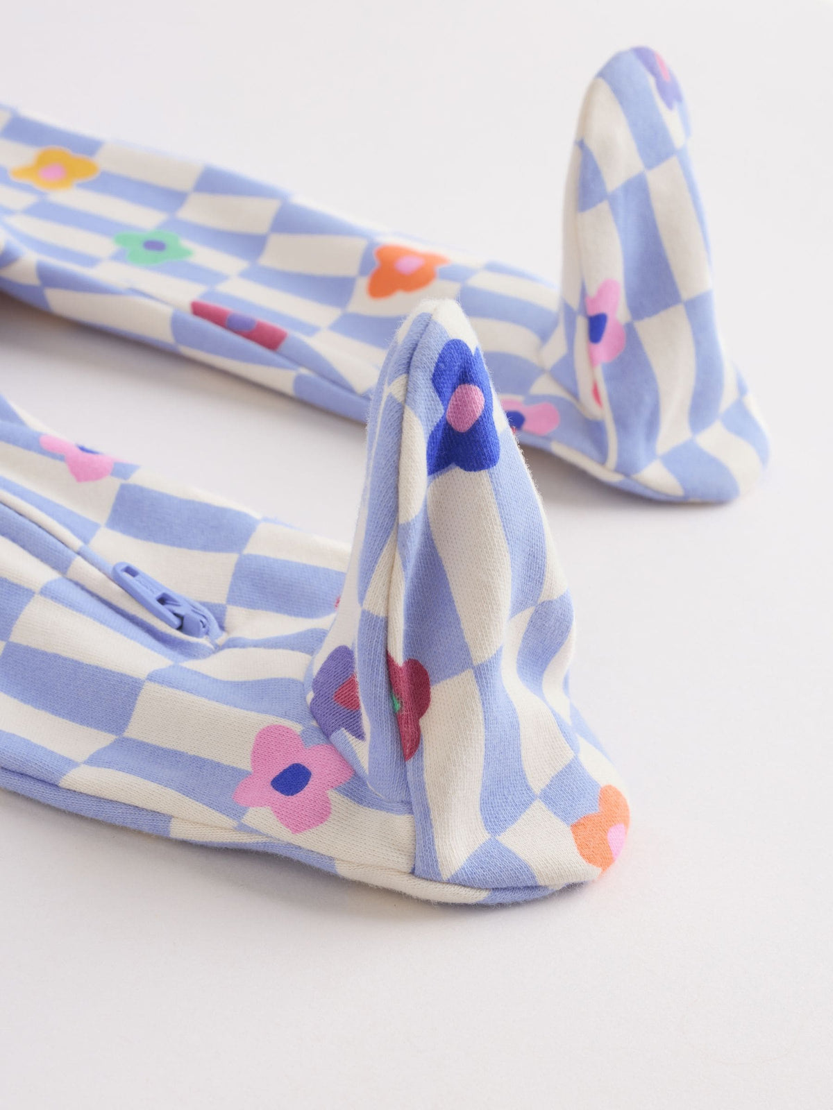 Bright Rainbow Two Way Zip Sleepsuits 3 Pack (0mths-2yrs)