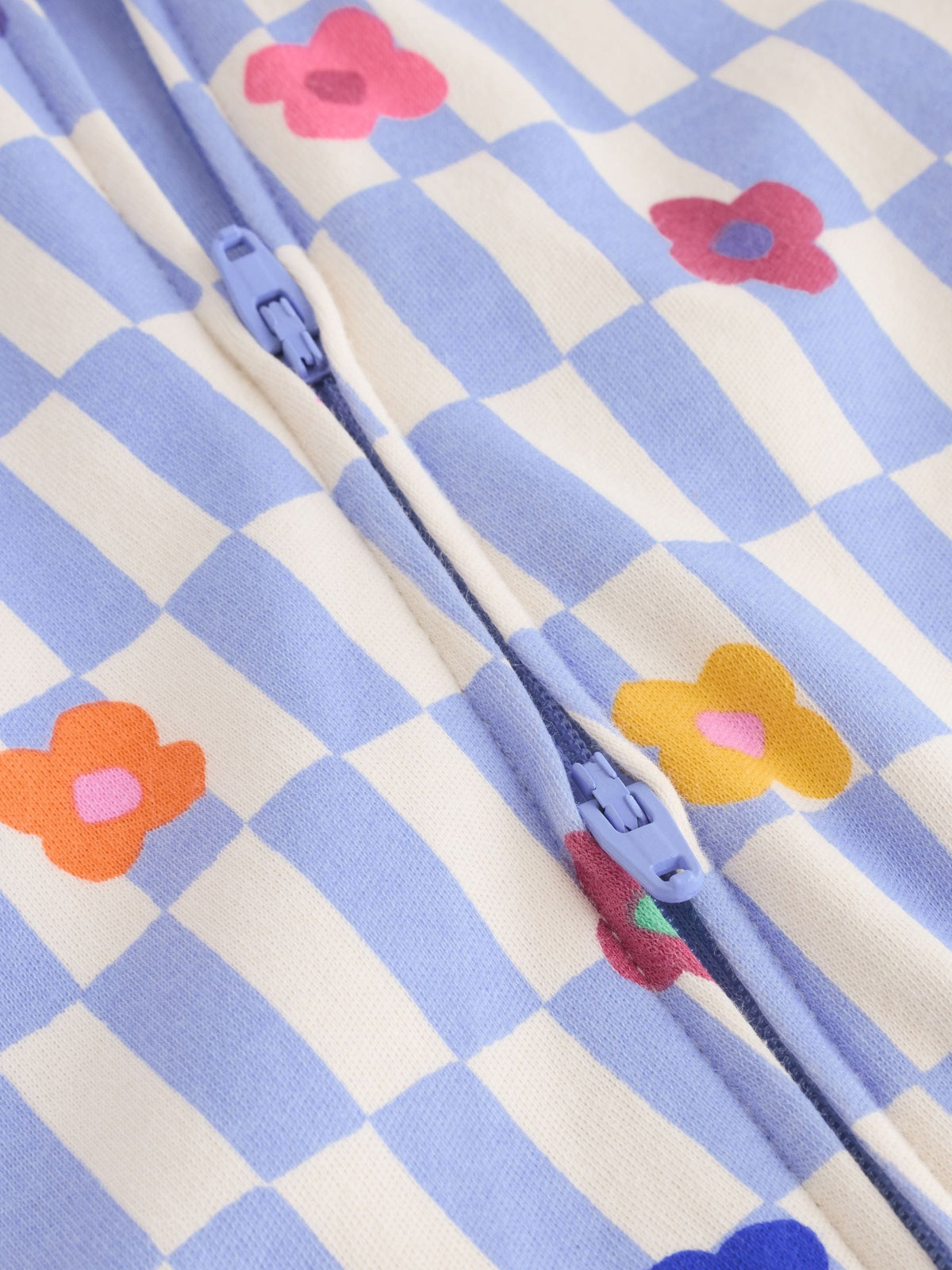 Bright Rainbow Two Way Zip Sleepsuits 3 Pack (0mths-2yrs)