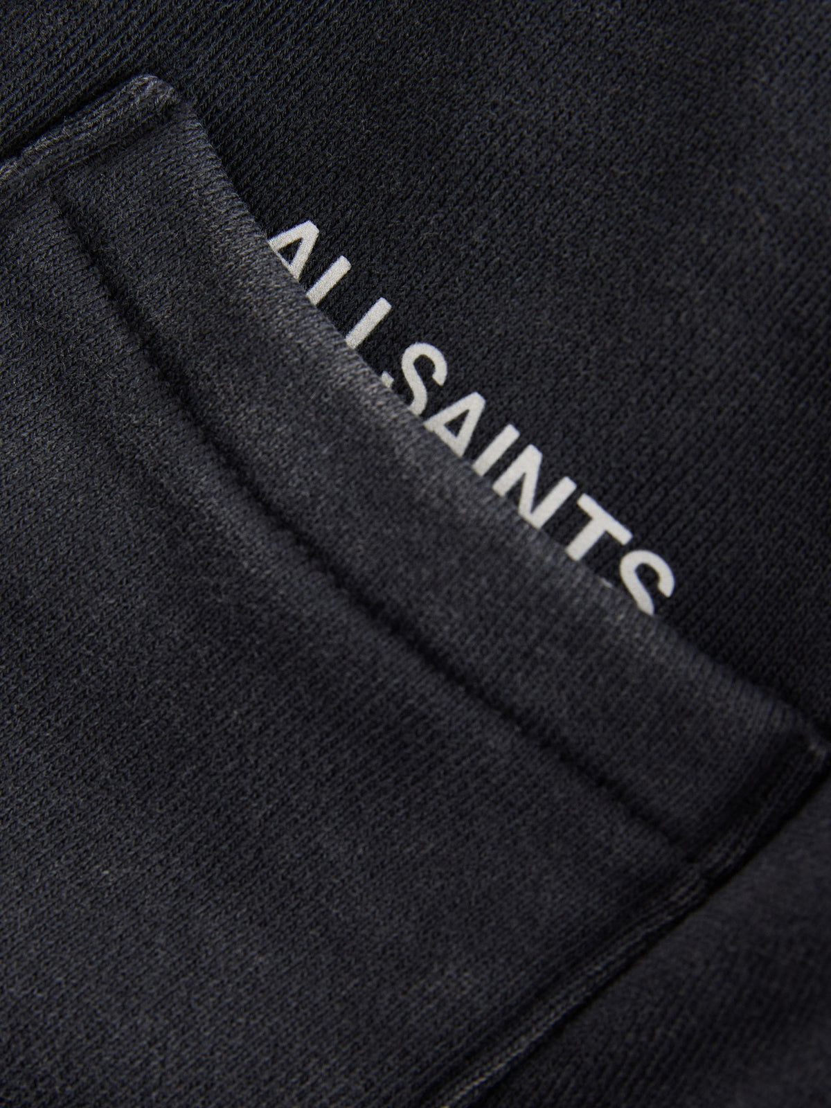 smALLSAINTS Washed Black Underground Funnel Neck Sweat Top & Jogger Set