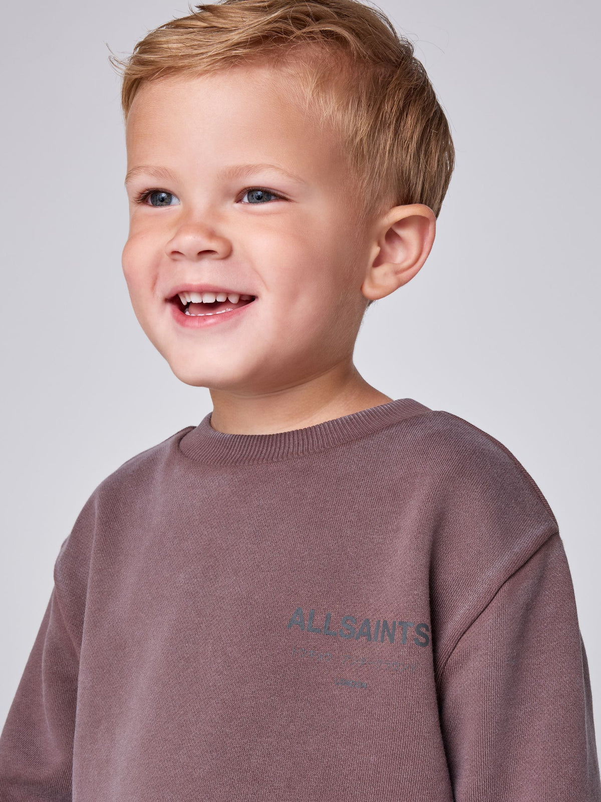 smALLSAINTS Washed Brown Underground Oversized Sweatshirt and Joggers Set