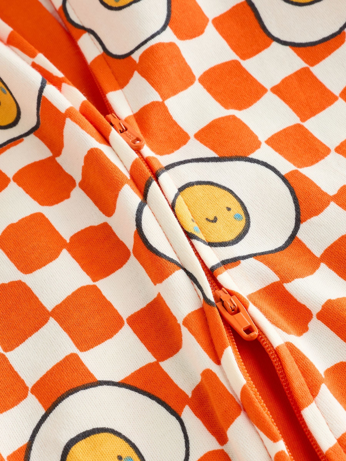 Blue/Orange Brunch Baby Sleepsuits 3 Pack (0mths-2yrs)