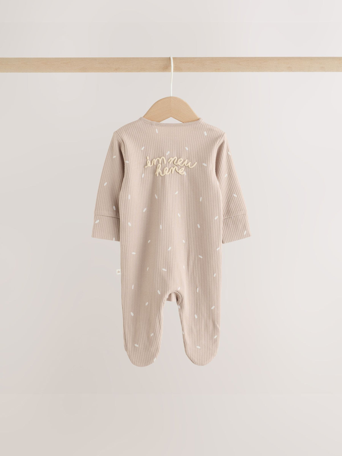 Neutral Milk Club Two Way Zip Sleepsuits 3 Pack (0-2yrs)