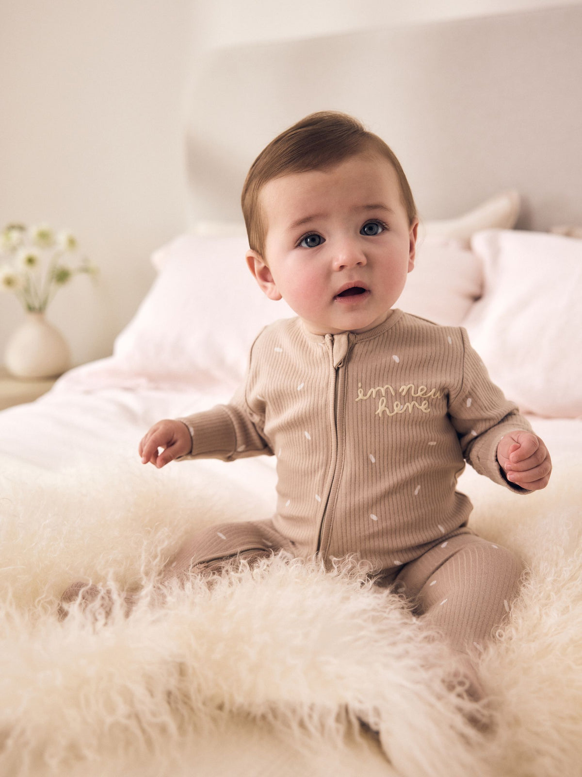 Neutral Milk Club Two Way Zip Sleepsuits 3 Pack (0-2yrs)