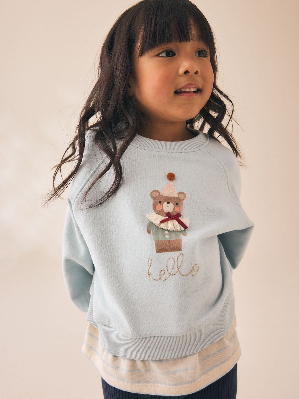 Blue Bear Sweatshirt and Leggings Set (3mths-7yrs)