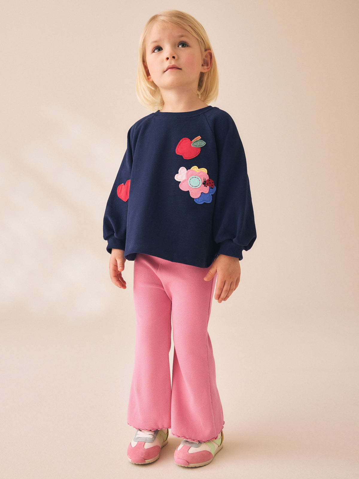 Navy Dog Long Sleeve Top and Leggings Set (3mths-7yrs)